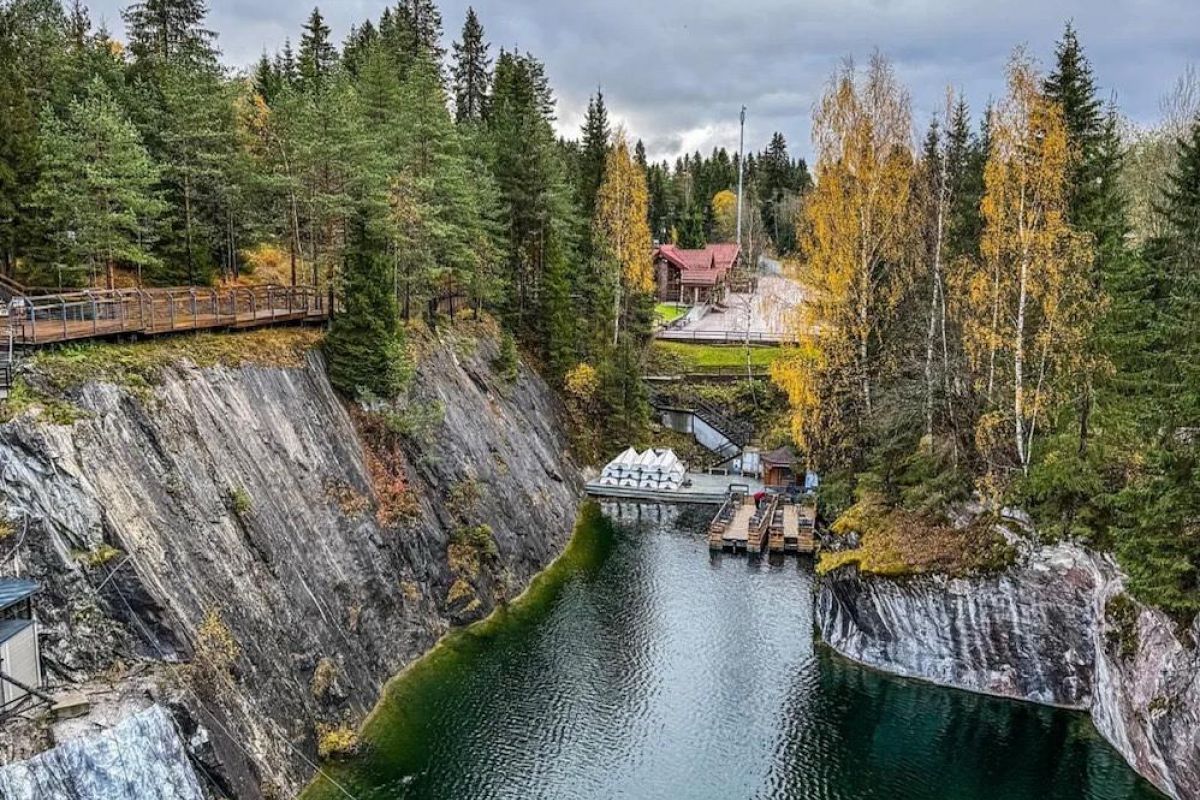 Горный парк Рускеала и водопады на 1 день